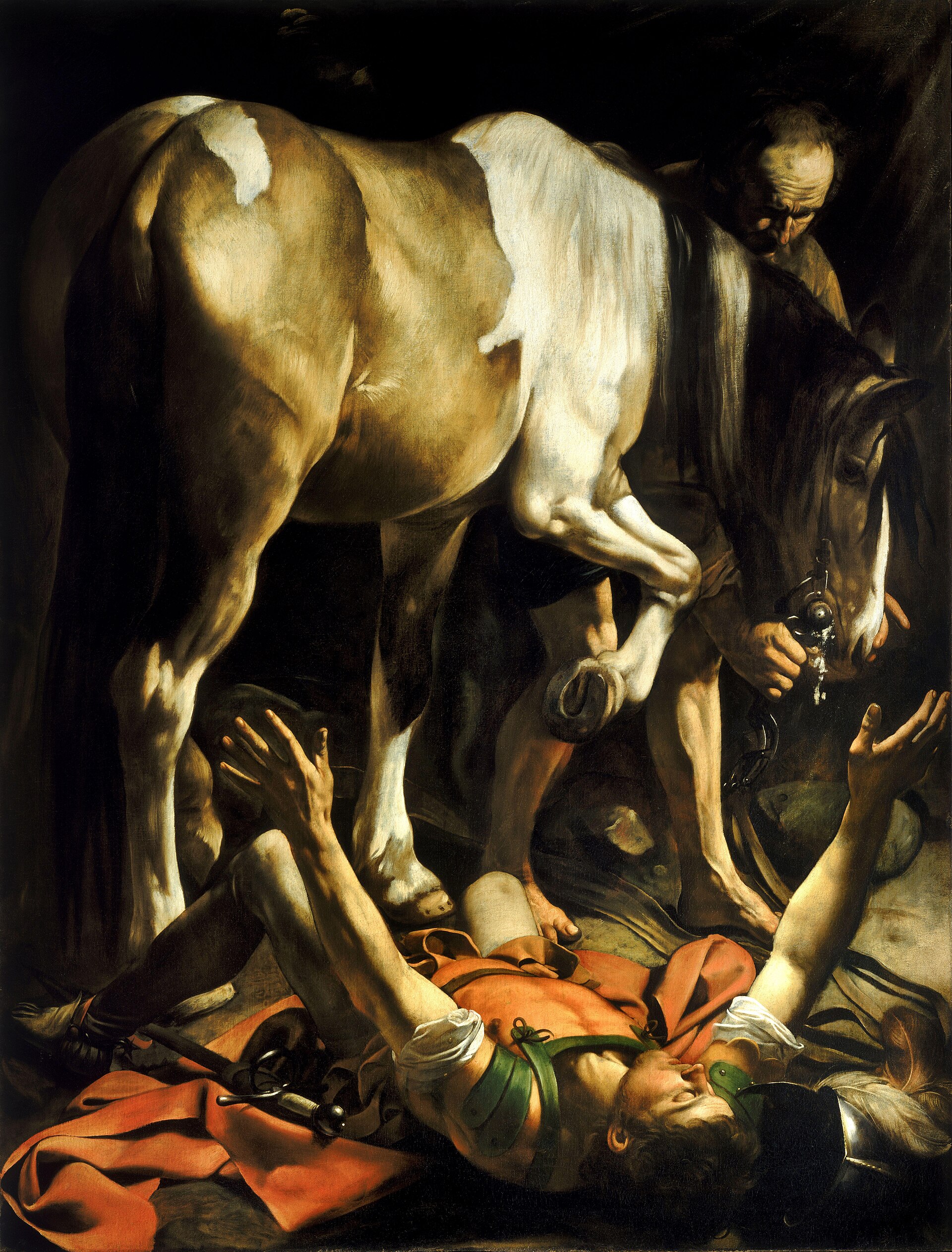 Sự hoán cải của thánh Phaolô trên đường Đamas — Caravaggio