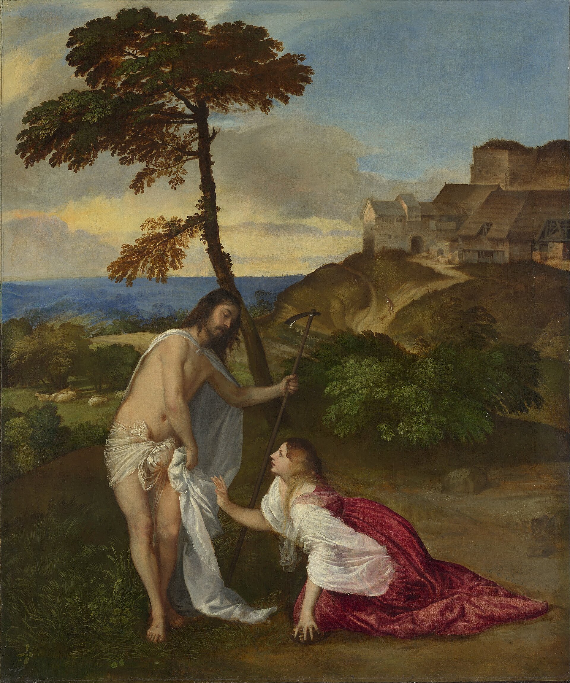 Chúa Phục Sinh hiện ra với Maria Mađalêna ("Noli me tangere") — Titian