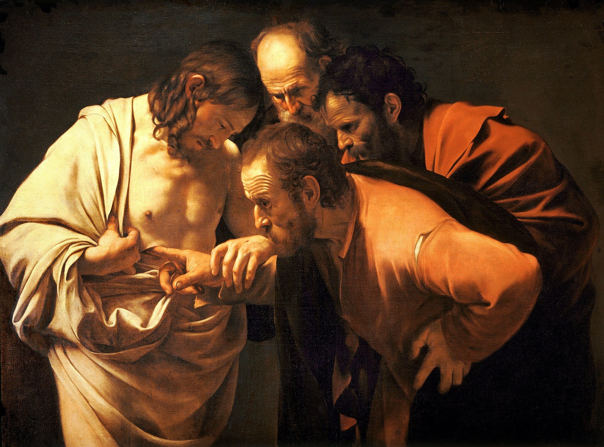 Sự hoài nghi của thánh Tôma — Caravaggio